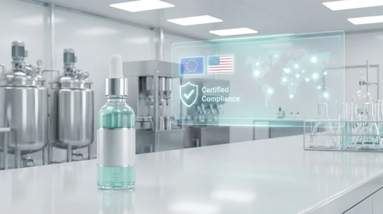 Meyyio global skincare manufacturing and regulatory compliance services for EU and US markets
